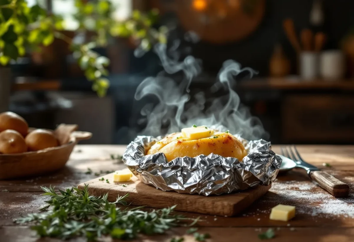 La pomme de terre en papillote : un délice oublié à redécouvrir