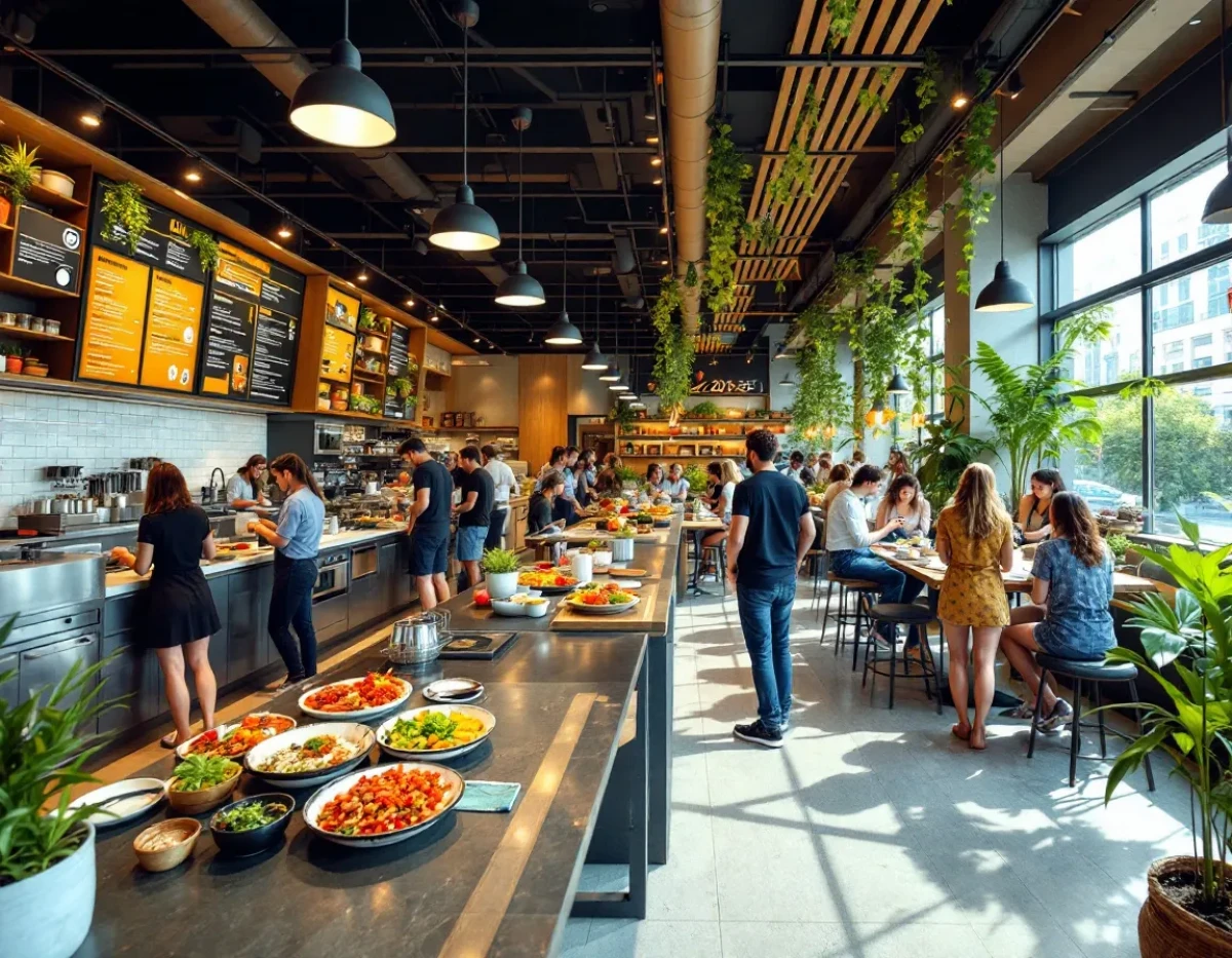 L'essor des tendances culinaires végétariennes et véganes à l'horizon 2025